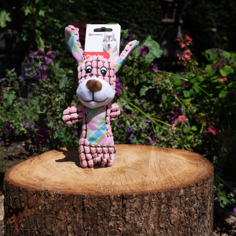 Pluche Hond Roze